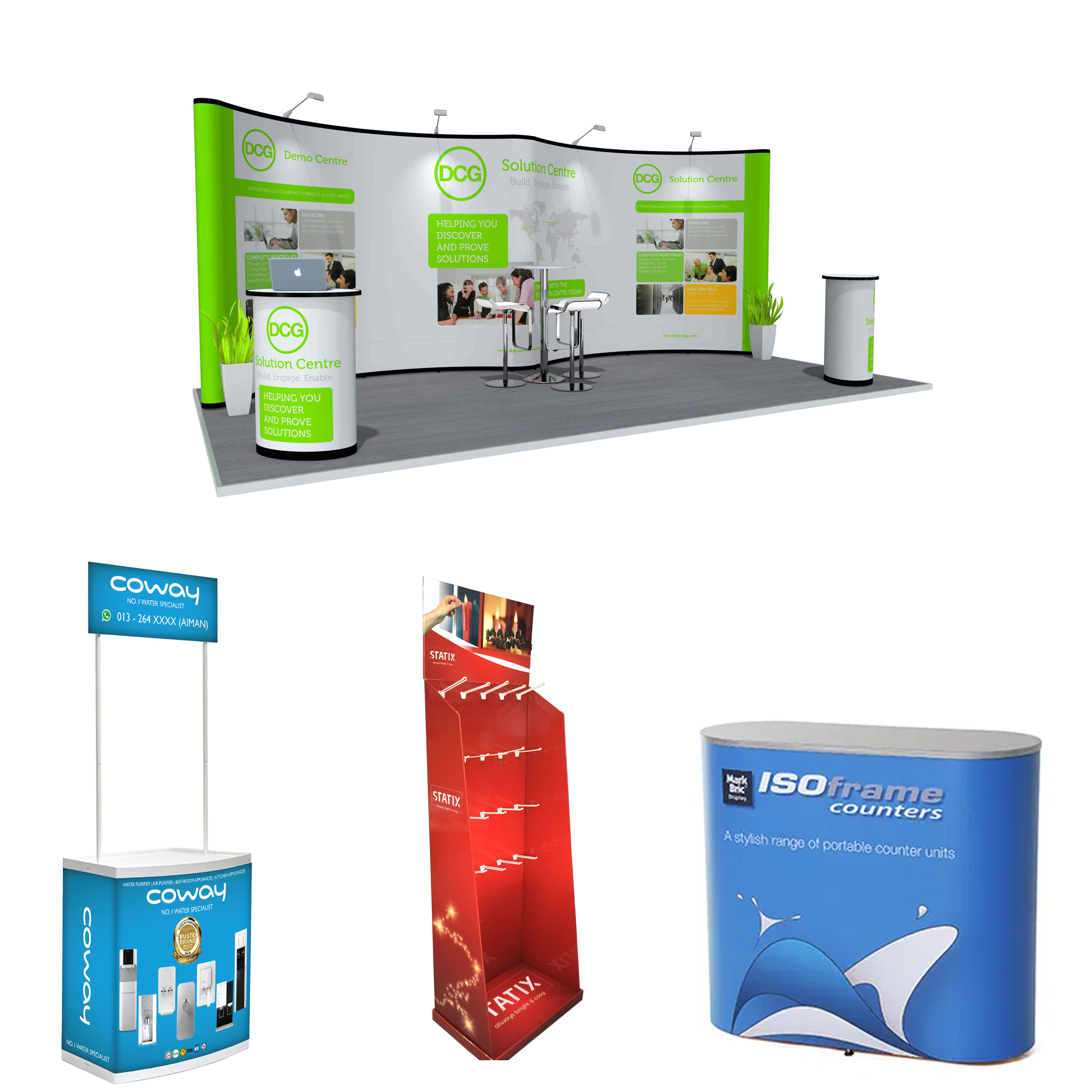 exhibition material