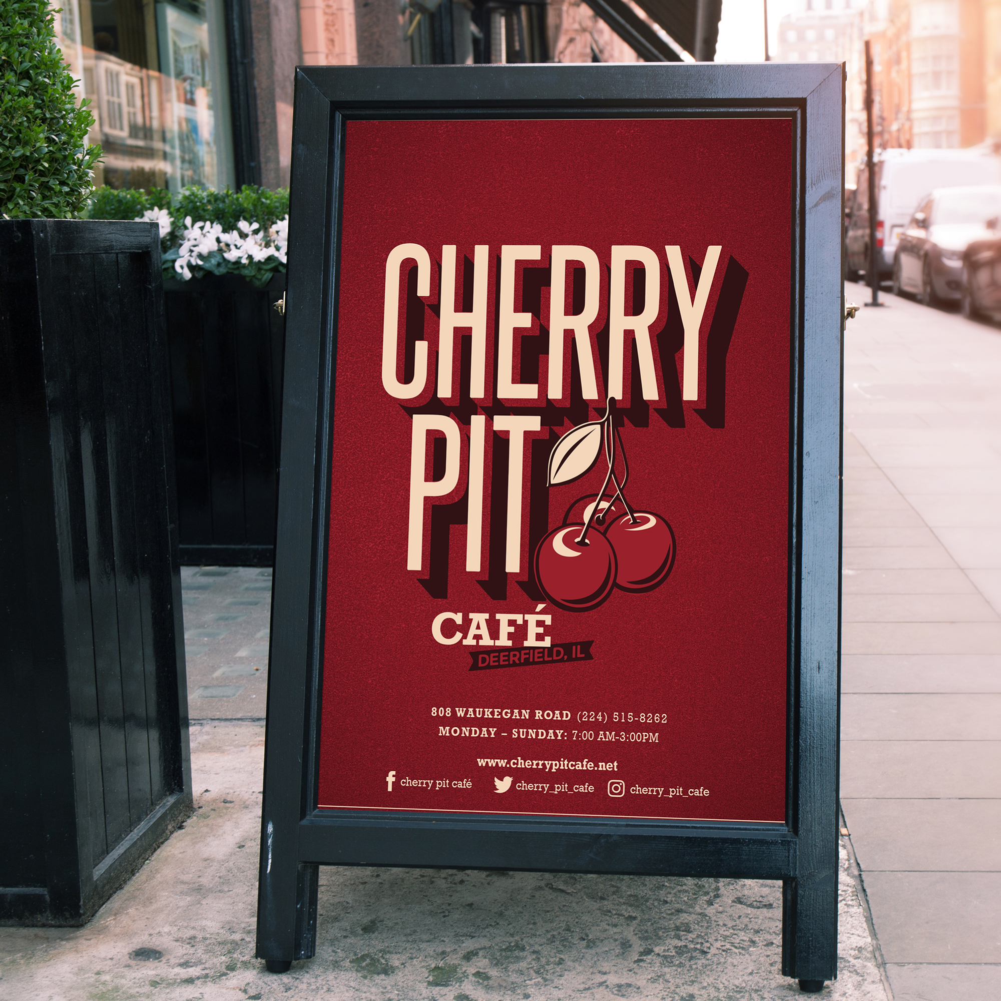 pavement sign